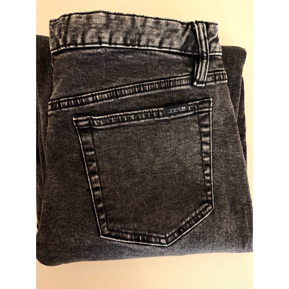 JOE'S Jeans Womens Gray Denim Relaxed Ankle Jeans Stretch 5-Pocket Zip 33x25